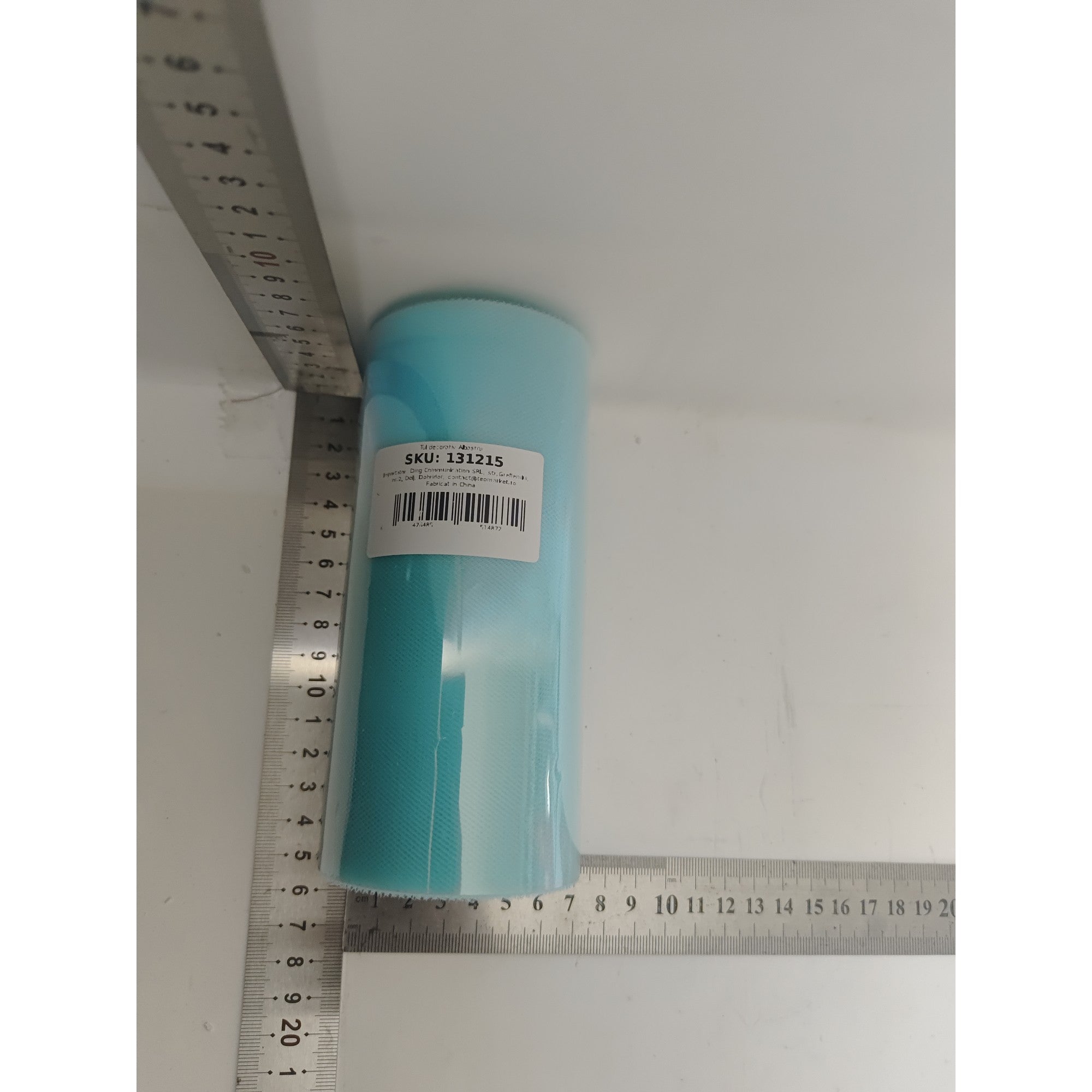 Tul decorativ Albastru-1