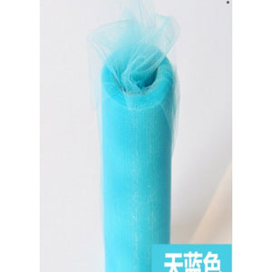 Tul decorativ Albastru-0