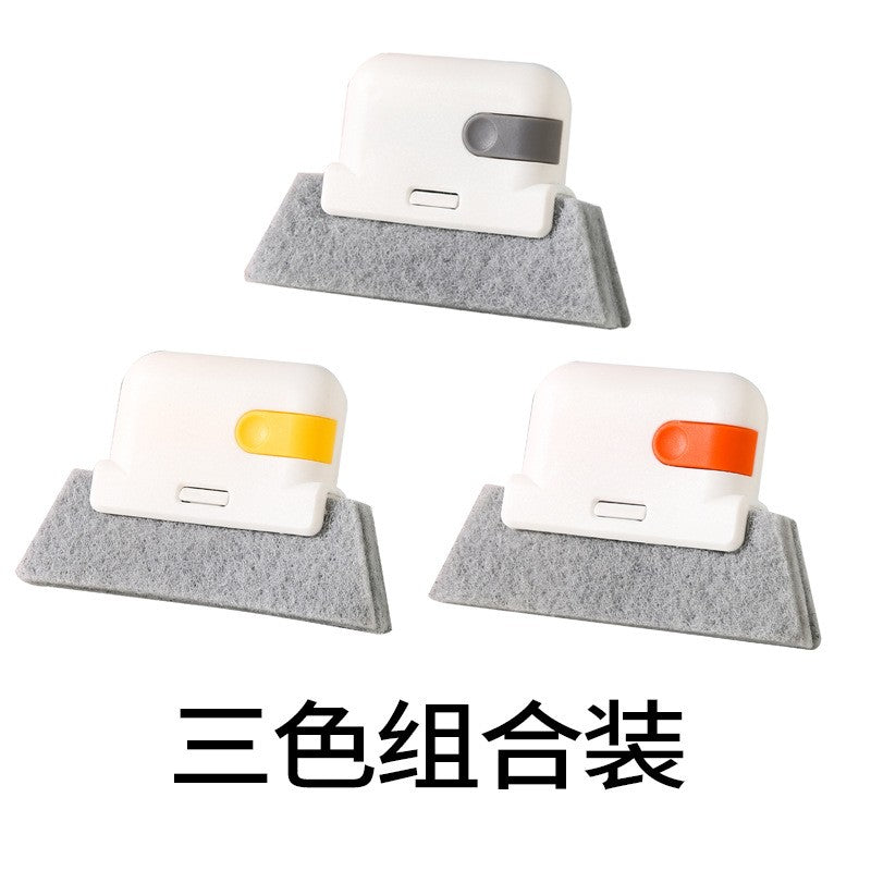 Set 3 Perii 2in1 pentru Ferestre si Usi, Flippy, Gri-0