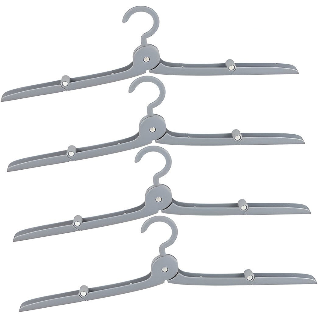 Umeras Pliabil de Calatorie, Flippy, Mini Cuier Portabil pentru Haine, Suport de Uscare, 14x7x1.4cm, Gri-3