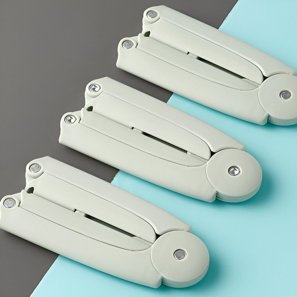 Umeras Pliabil de Calatorie, Flippy, Mini Cuier Portabil pentru Haine, Suport de Uscare, 14x7x1.4cm, Verde-1