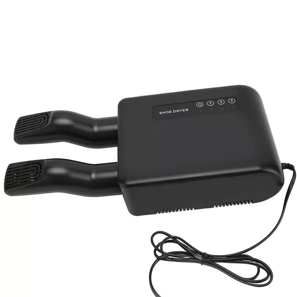 Uscator de Pantofi, Flippy, Functie de Uscare, Dezinfectie, Dezodorizare, Montaj pe Perete fara Perforare, din PVC, Silentios, Timer, Negru-2