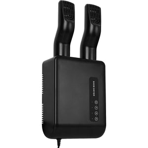 Uscator de Pantofi, Flippy, Functie de Uscare, Dezinfectie, Dezodorizare, Montaj pe Perete fara Perforare, din PVC, Silentios, Timer, Negru-0