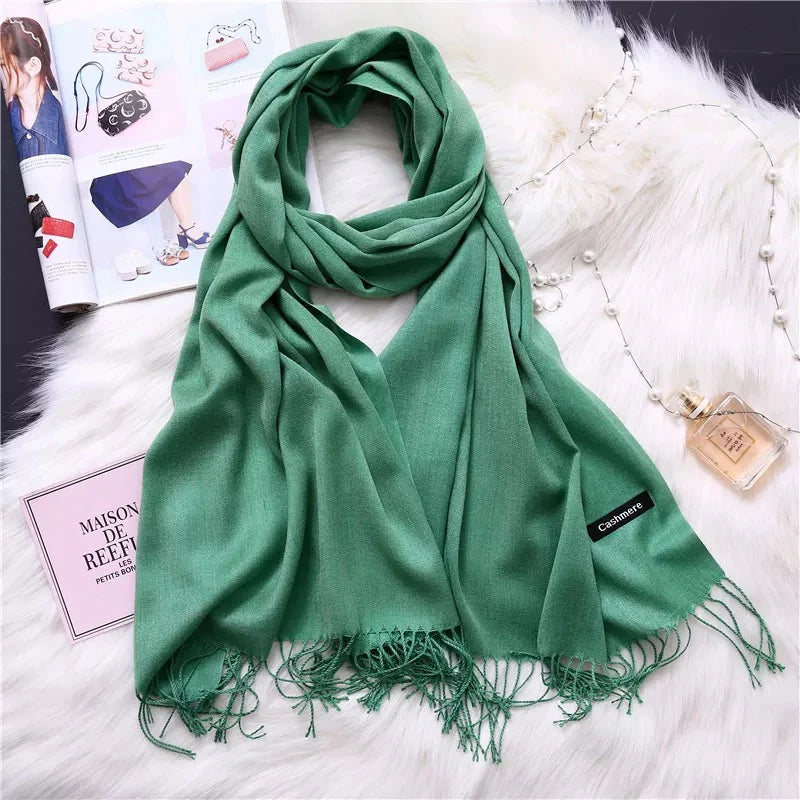 ESARFA CASMIR BEAUTIFUL - Verde