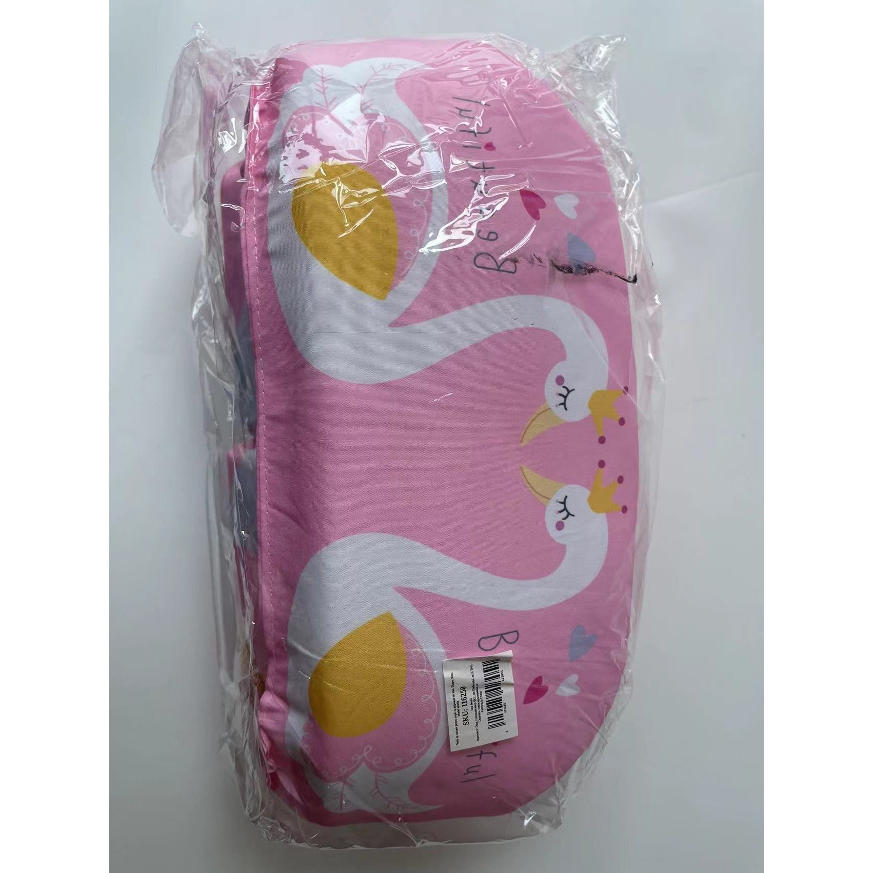 Vesta de salvare pentru copii cu aripioare de inot, Flippy, Roz, Model lebede-4