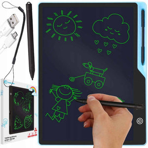 Tableta grafica de 16" pentru copii, culoare Albastru, AVX-WT-RYMT-1201-BK-BLUE-0