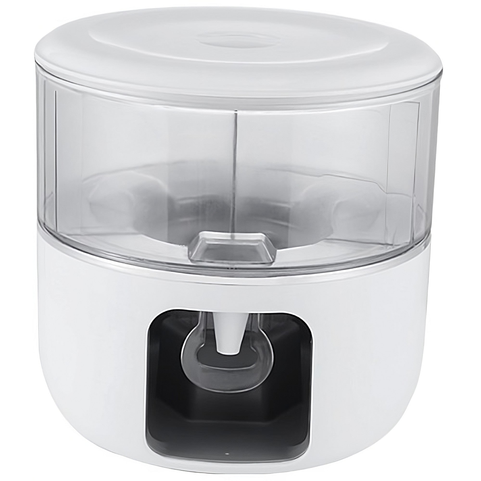 Dozator de apa Flippy, 3 compartimente rotative, capacitate mare de 3l, alb-0
