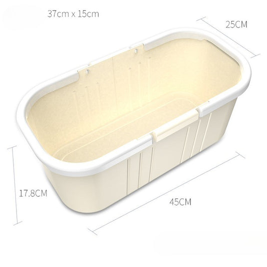 Galeata pentru Mop Plat, Flippy, 45 x 25 x 17.8 cm, Compatibilia cu Mop, 37 x 15 cm, Galben-1