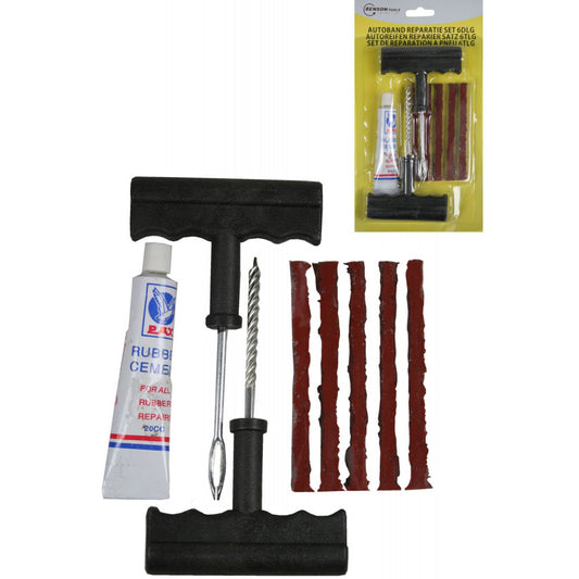 Set 9 piese pentru reparat anvelope