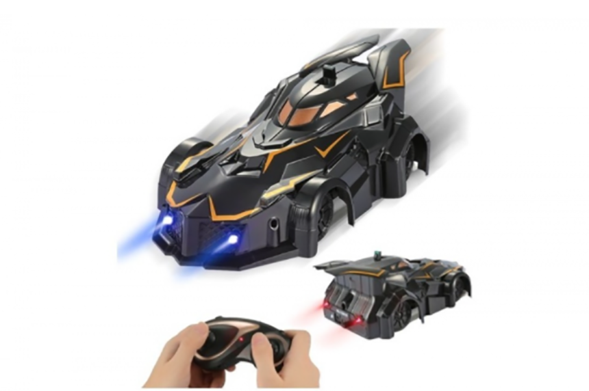 Masina cu telecomanda care merge pe pereti si tavan Wall Climber