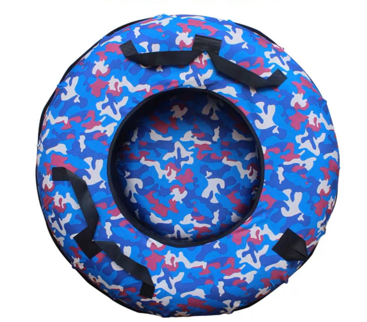 Sanie tip bob, gonflabil, Snow Disc, multicolor, 5+ ani