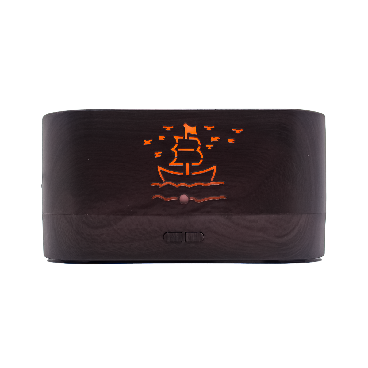 Umidificator Ultrasonic Cu Efect De Flacara, Silentios, Usb, Negru