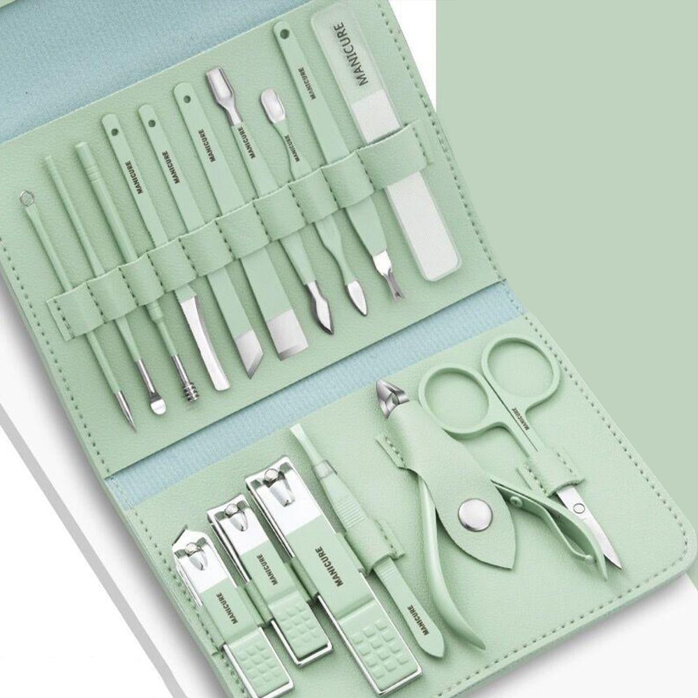 TRUSA MANICHIURA 16 PIESE CU PORTOFEL DEPOZITARE