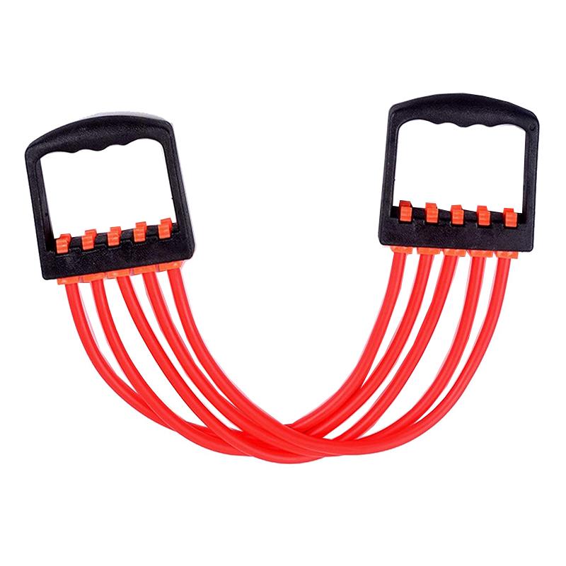 EXTENSOR CU 5 BENZI ELASTICE, 64 CM, SILICON