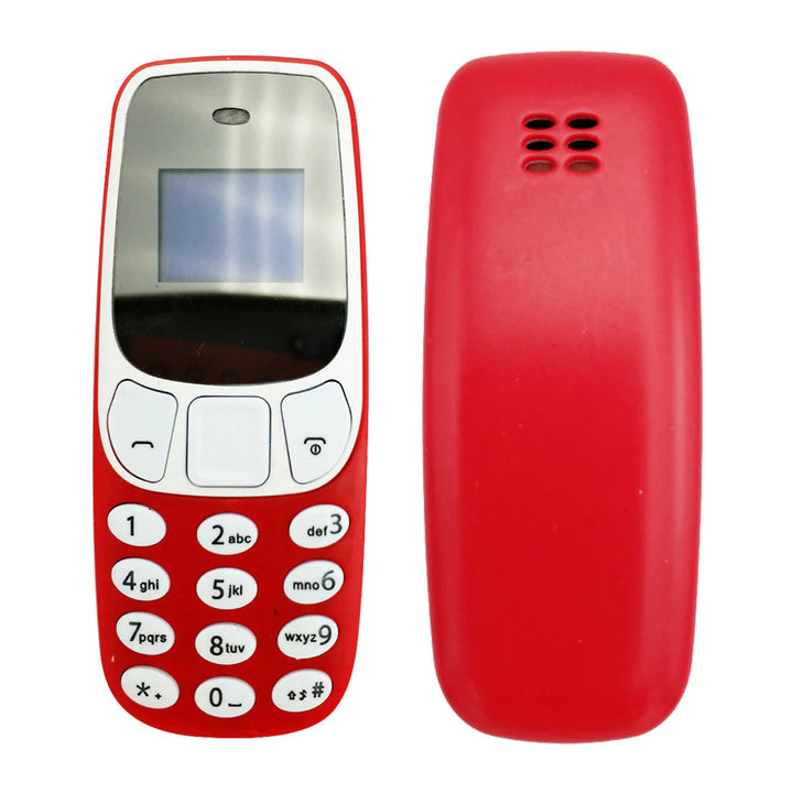 Mini telefon mobil, Dual SIM, OLED, 7 cm, 30 grame, 350mAh, BM10
