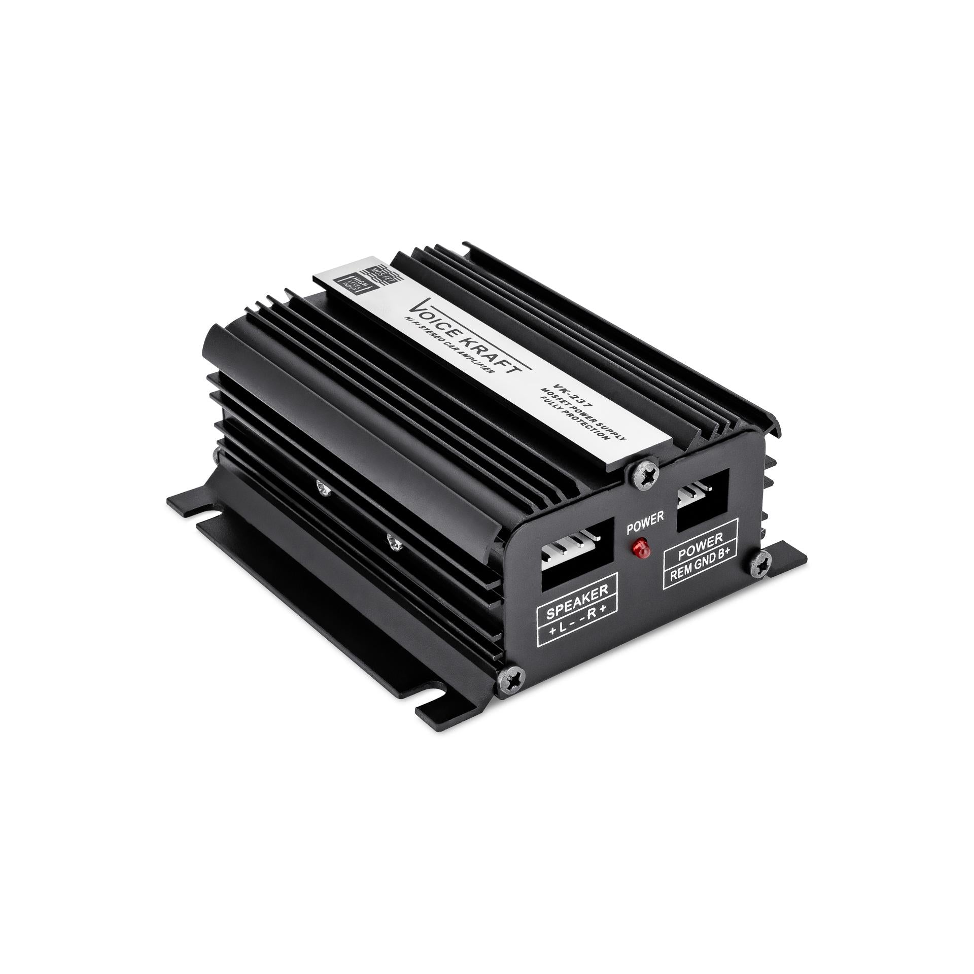 Amplificator Auto Mini Voice Kraft VK-237, 2 x 40W