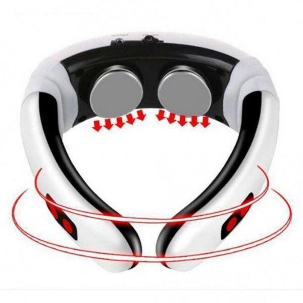 Aparat pentru masaj cervical electromagnetic