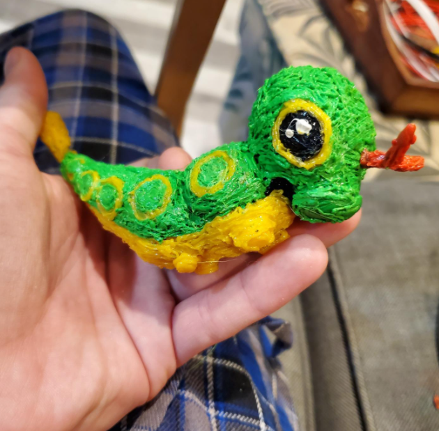 Creion imprimare 3D, pix pentru desen grafic + 3 rezerve CADOU