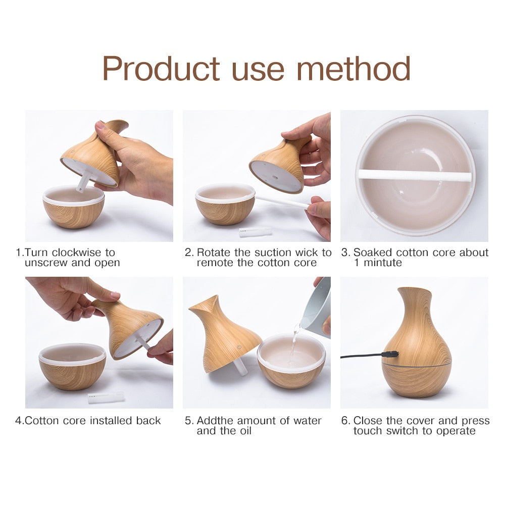 Umidificator Ultrasonic Aromaterapie,