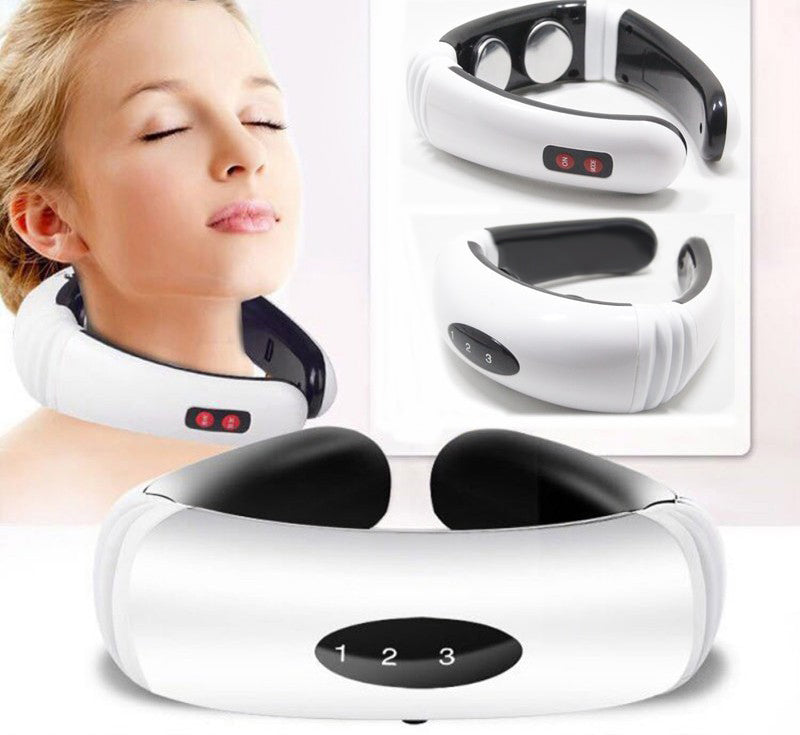 Aparat pentru masaj cervical electromagnetic