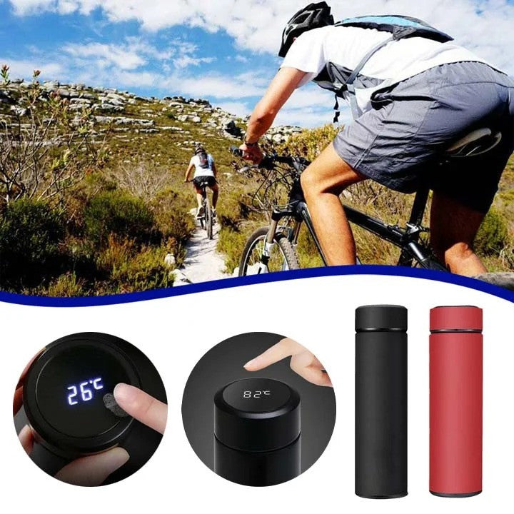 Termos Smart cu afisaj, inox, 0.5 l