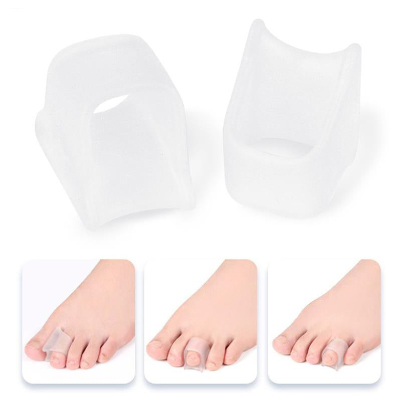 Set 2 distantiere din silicon pentru separarea degetelor de la picioare