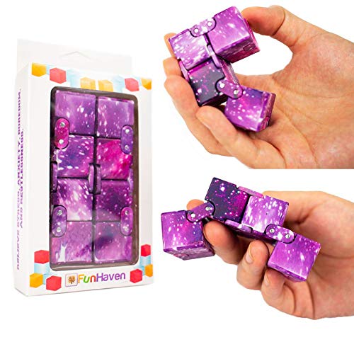 Jucarie Interactiva Antistres, Inifinite Cube, Multicolor, pentru copii si adulti