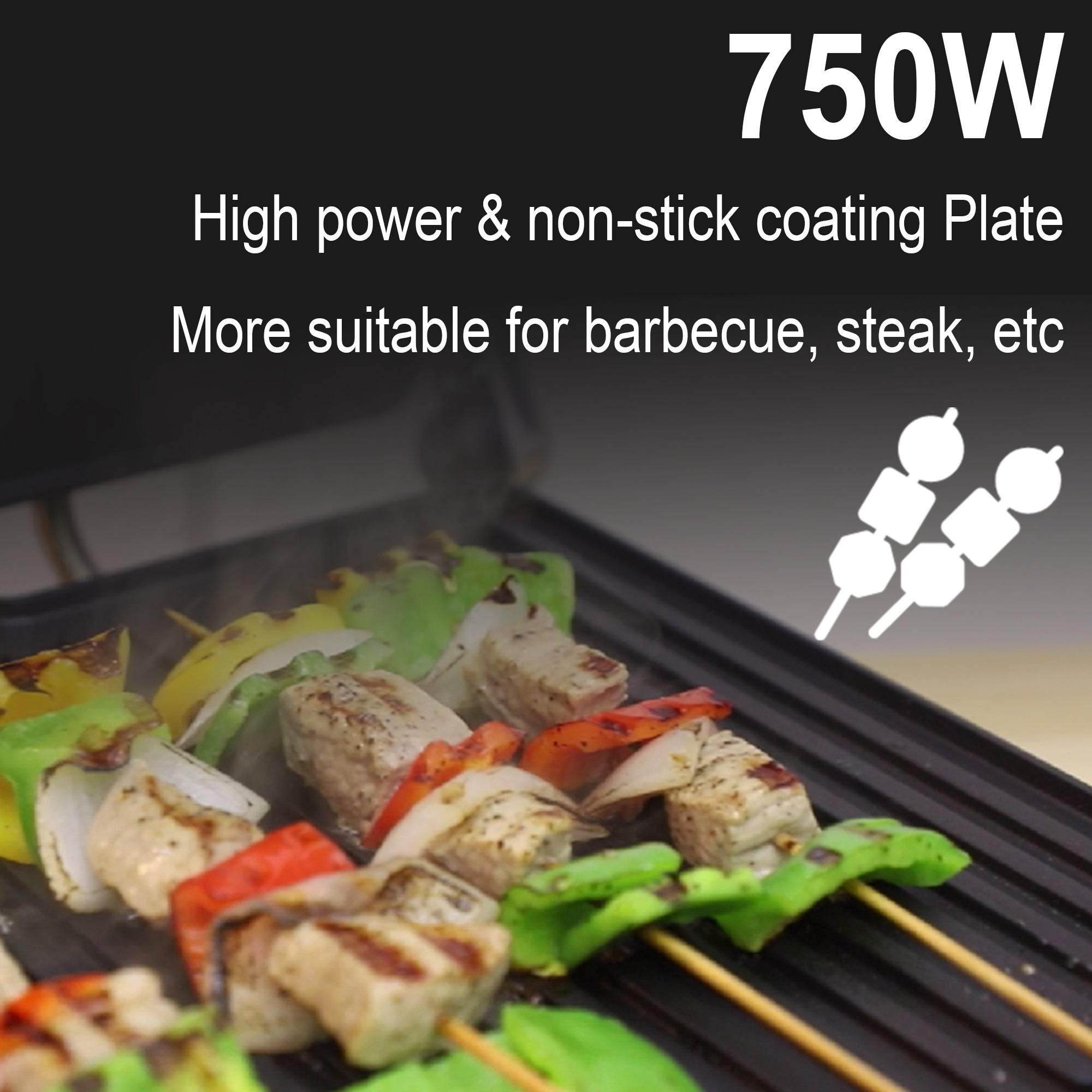 Sonifer Electric Grill no stick SF-6098 750W