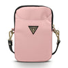 Guess Handbag GUPBNTMLLP pink / pink Nylon Triangle Logo