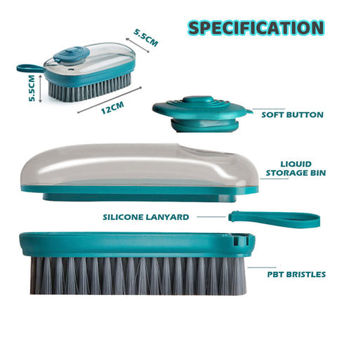 Perie multifunctionala Hydraulic Brush, pentru curatenie, din silicon