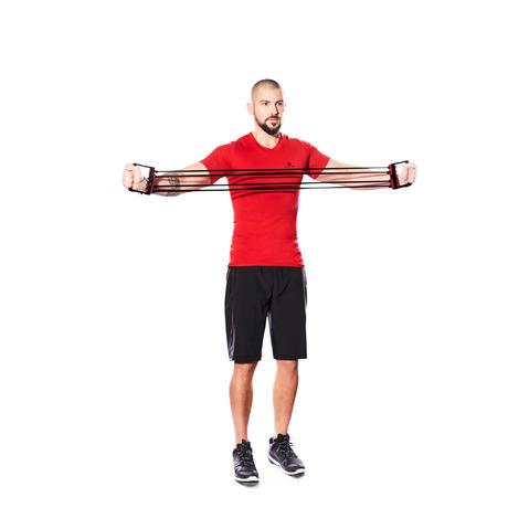 EXTENSOR CU 5 BENZI ELASTICE, 64 CM, SILICON