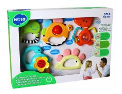 Set 5 Zornaitoare Dinozauri Multicolori