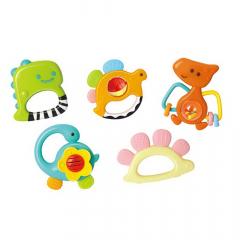 Set 5 Zornaitoare Dinozauri Multicolori