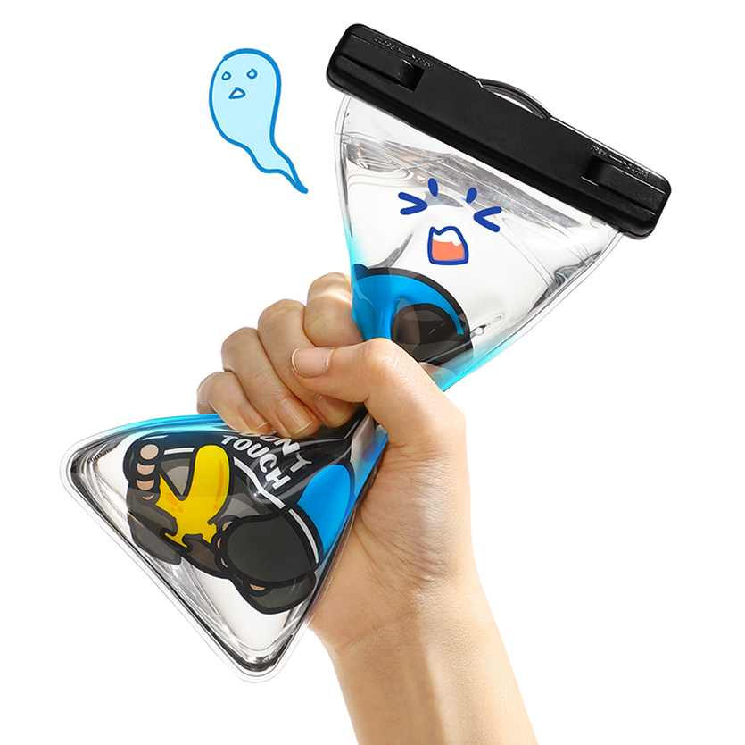 Geanta pentru telefon Joyroom impermeabila, neagra