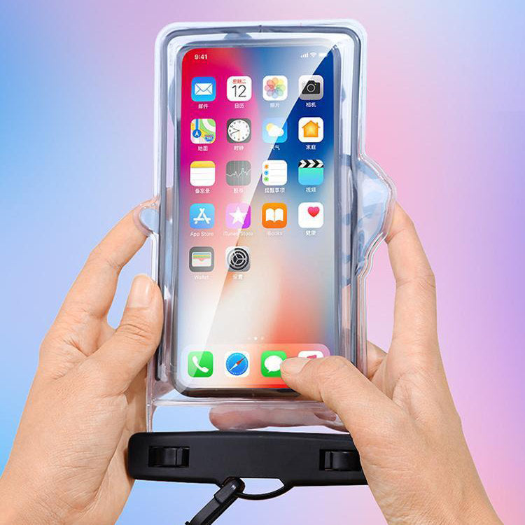 Geanta pentru telefon Joyroom impermeabila, neagra