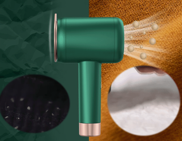 Fier de calcat 2 in 1 IronShear, cu abur si taietor de scame, verde