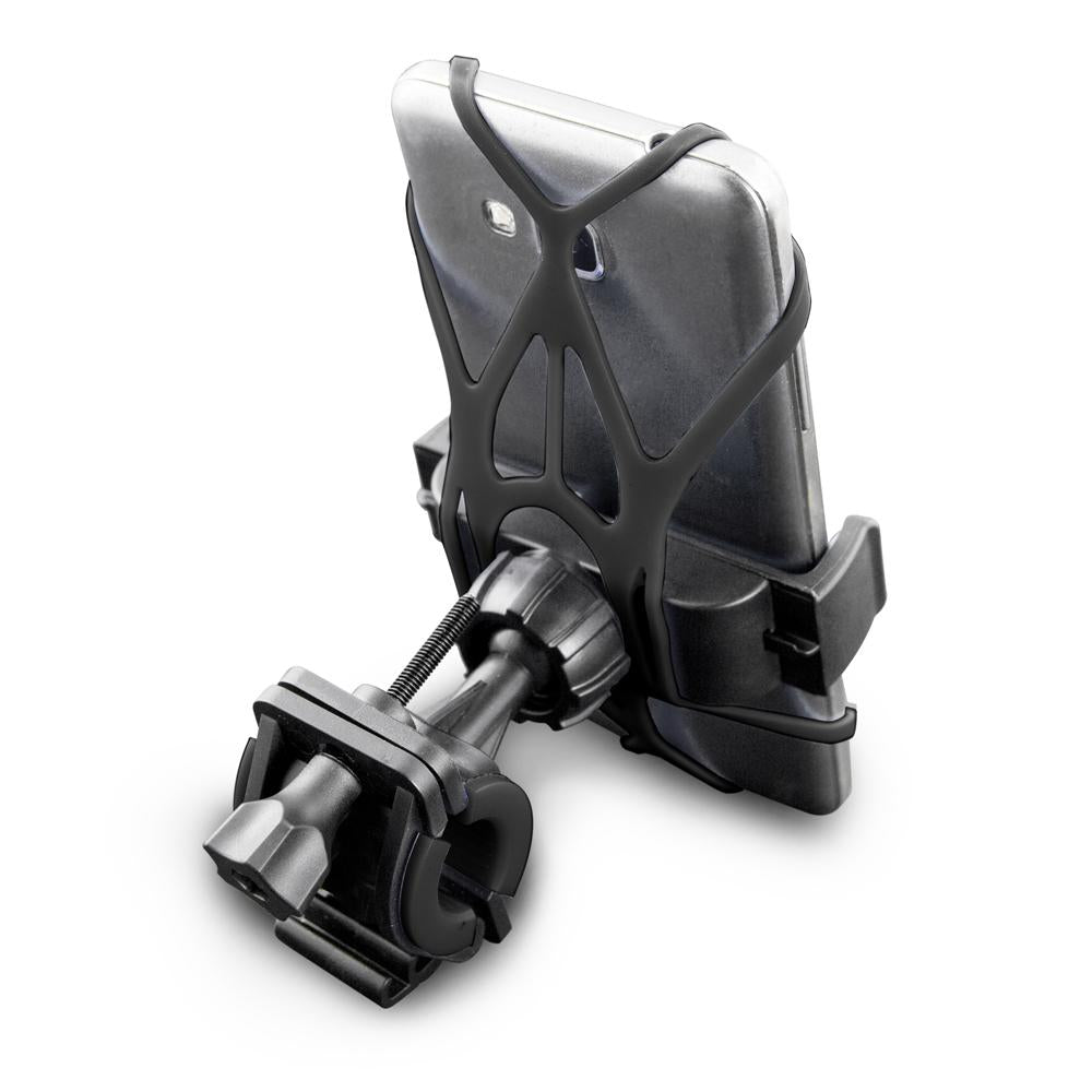 Suport universal pentru smartphone, model RIDER, montaj pe bicicleta
