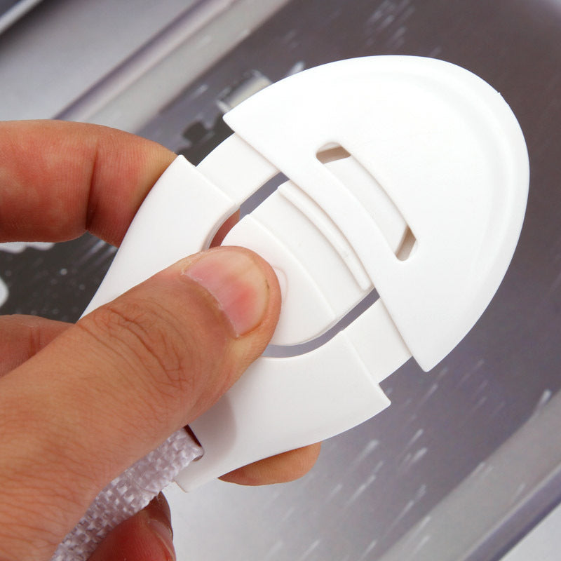 SET 10 BUC PROTECTIE DULAPURI SAU SERTARE PENTRU COPII, ALB