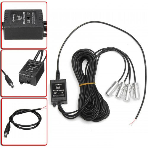 Fir cu lumina ambientala auto pentru decor, multicolor, control prin Bluetooth, 5M