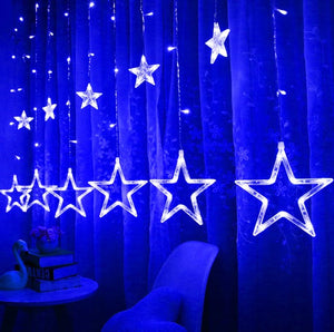 Lumini de Craciun "Stele Cazatoare", 270 cm