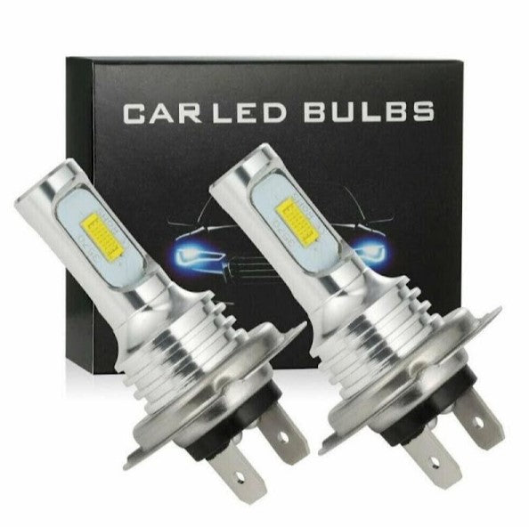 Set 2 becuri auto LED H4, 80W