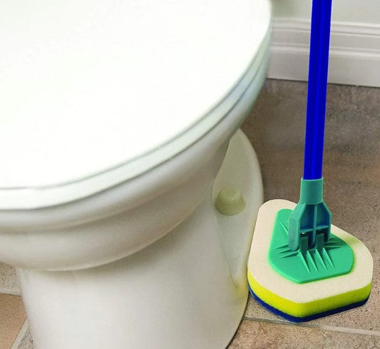 Mop Telescopic pentru curatarea locurilor greu accesibile, 3 rezerve incluse