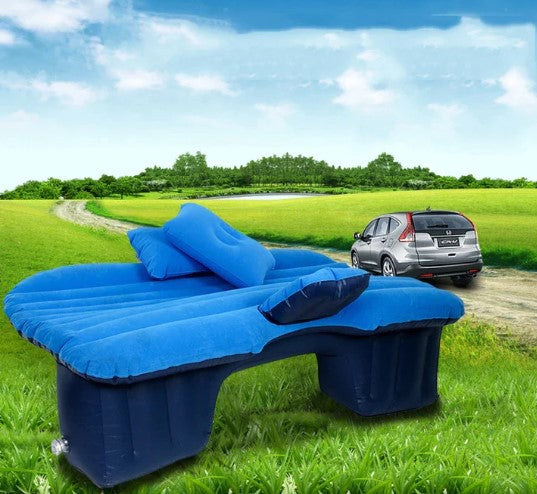 Saltea gonflabila pentru masina, cu pompa