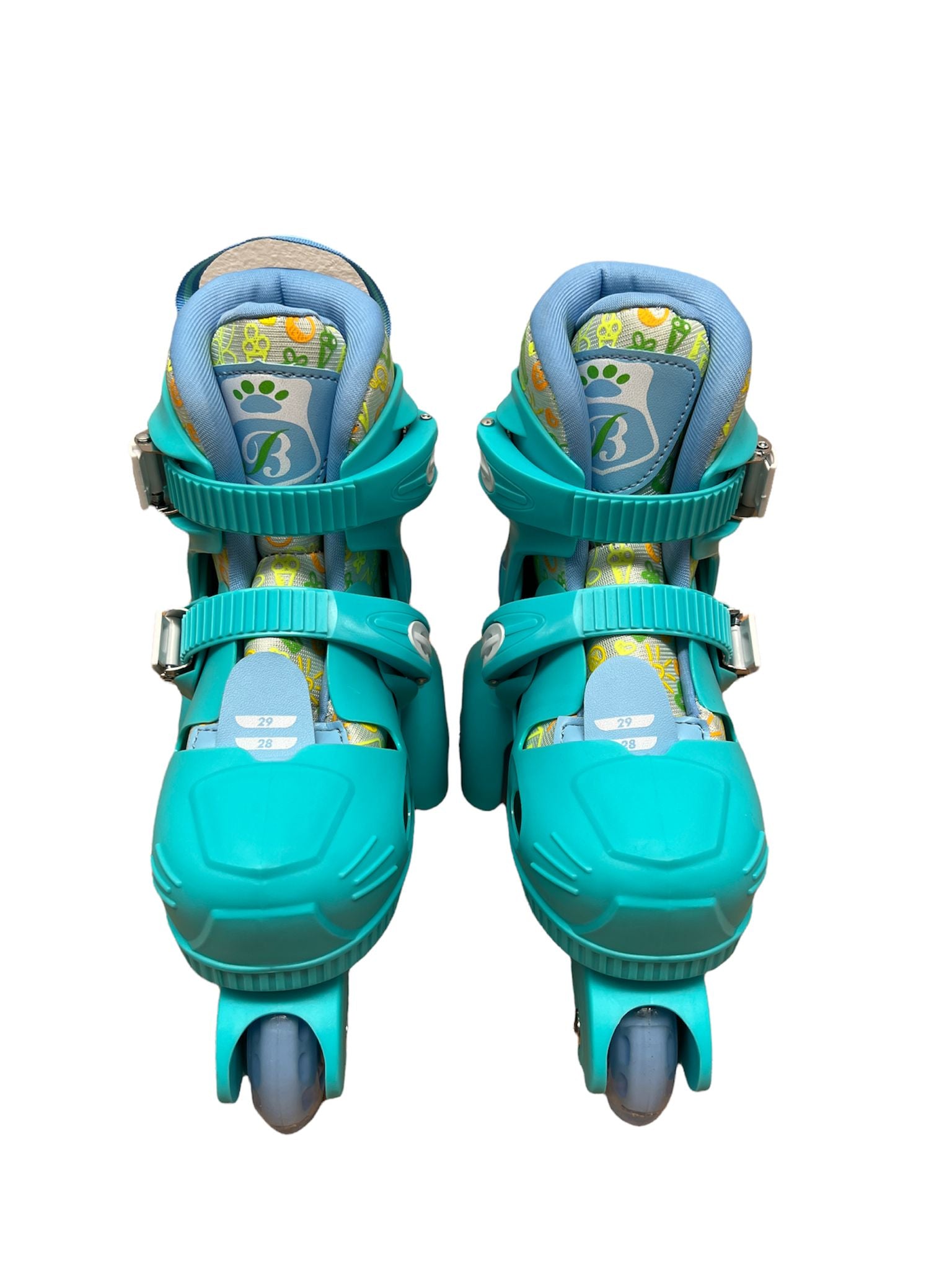 Set complet Patine cu rotile pentru copii cu roti din silicon, casca si aparatori