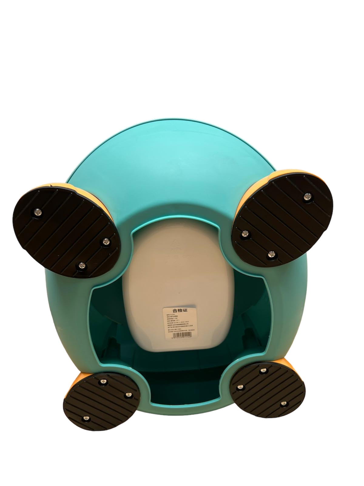 Olita multifunctionala pentru copii Vacuta, +6 luni, 25kg, roz/albastru/galben