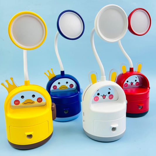 Lampa de birou decoratiune, reincarcabila, cu ascutitor de cutite, pisica