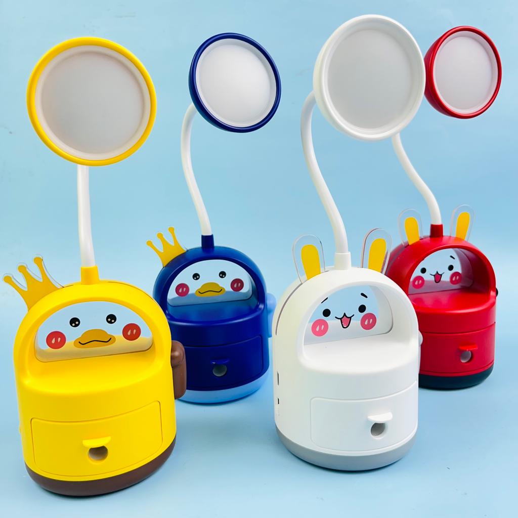 Lampa de birou decoratiune, reincarcabila, cu ascutitor de cutite, pisica