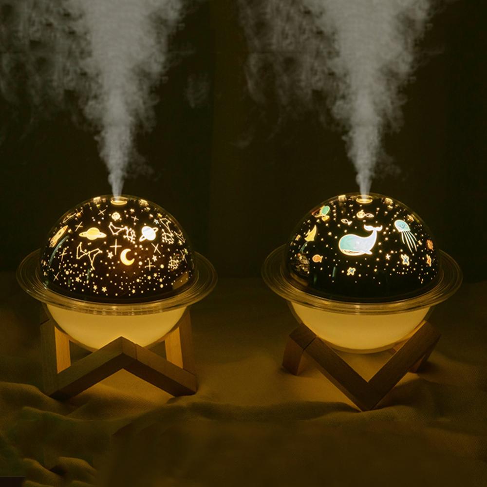 Umidificator cu difuzor de aroma cu LED, portabil