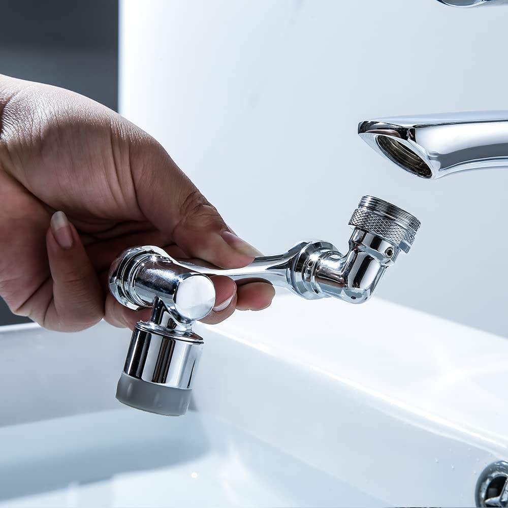 Extensor universal cu brat rotativ 180° pentru robinet