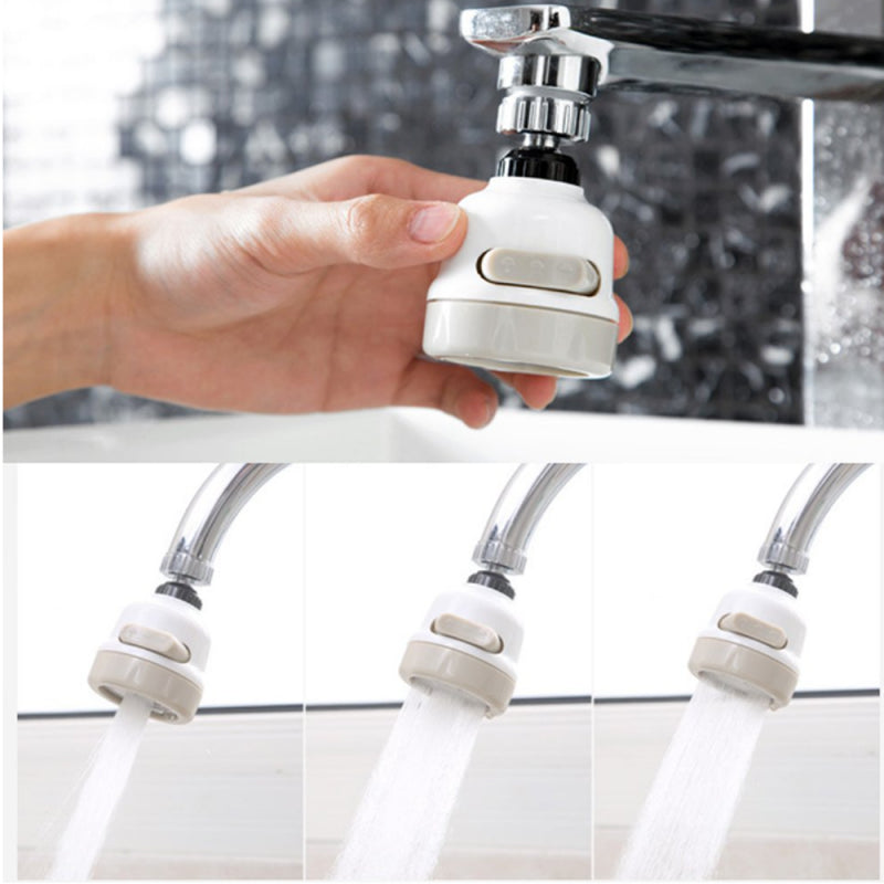 Cap de robinet pentru bateria chiuvetei, 3 moduri de pulverizare